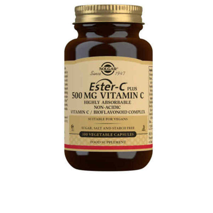 Ester-C Plus Vitamina C Solgar C Plus 100 Unidades (100 uds)