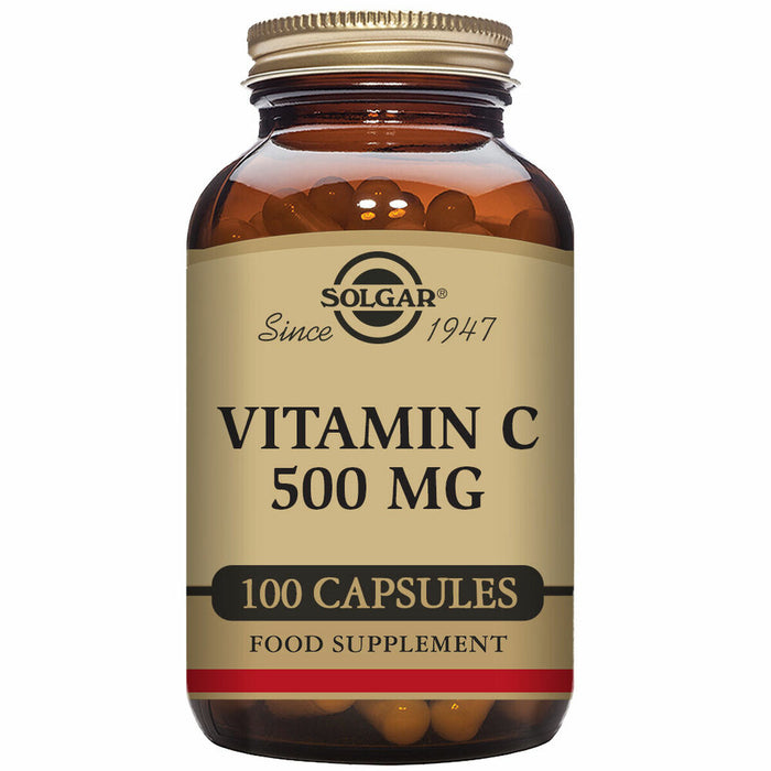 Vitamina C Solgar 500 mg (100 Cápsulas)