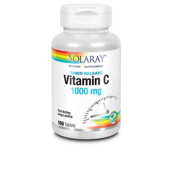 Food Supplement Solaray Vitamina C R A/R (100 uds)