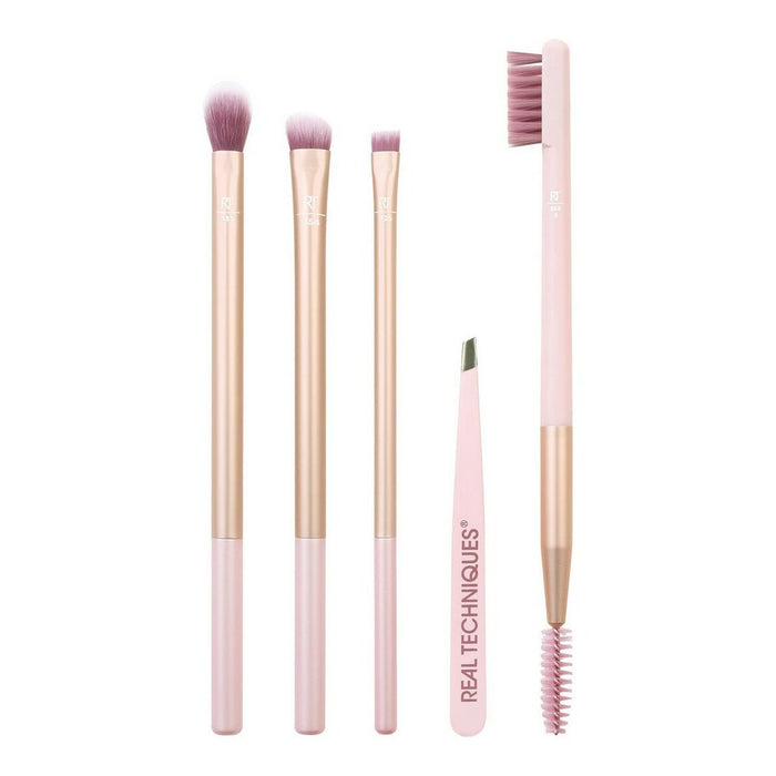 Set of Make-up Brushes Real Techniques Natural Beauty Eye 5 Pieces (5 pcs)