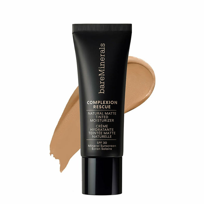 Crema Hidratante con Color bareMinerals Complexion Rescue Tan Amber Spf 30 35 ml