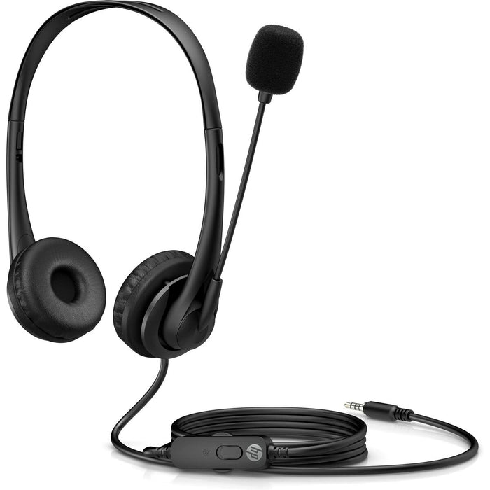 Headphones with Microphone HP Black