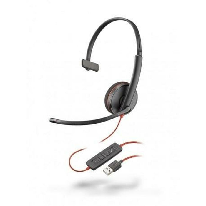 Headphones with Microphone Poly 209744-201 Black