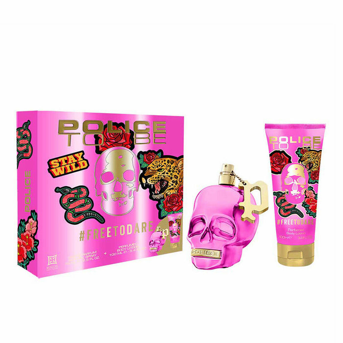 Women's Perfume Set Police TO BE FREE TO DARE 2 Pieces