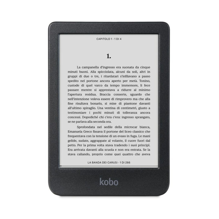 EBook Rakuten N365-KU-BK-K-EP Black 16 GB