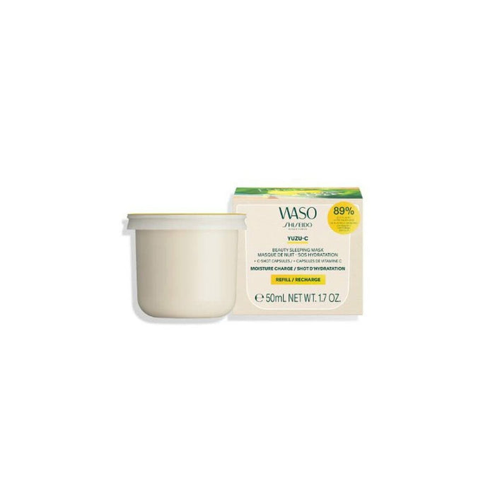 Mascarilla Hidratante de Noche Shiseido WASO YUZU-C Recarga (50 ml)