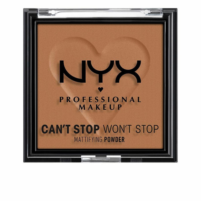 Poudres Compactes NYX Can't Stop Won't Stop Mocha (6 g)