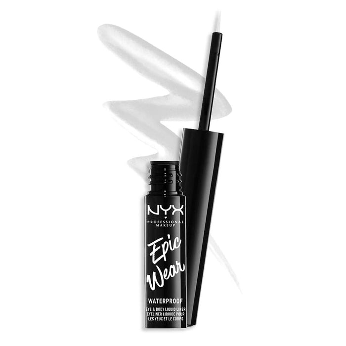 Eyeliner NYX Epic Wear Resistente al agua Blanco