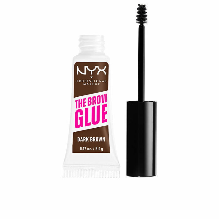 Eyebrow Tint NYX THE BROW GLUE Dark brown 5 g