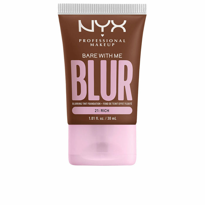 Base de Maquillage Crémeuse NYX Bare With Me Blur Nº 21 Rich 30 ml