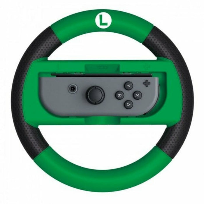 Volant Racing HORI Hori Mario Kart 8 Deluxe Racing Wheel Luigi Volante Vert