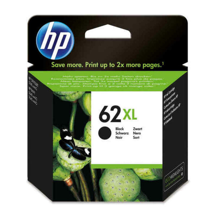 Cartucho de Tinta Original HP 62XL Negro