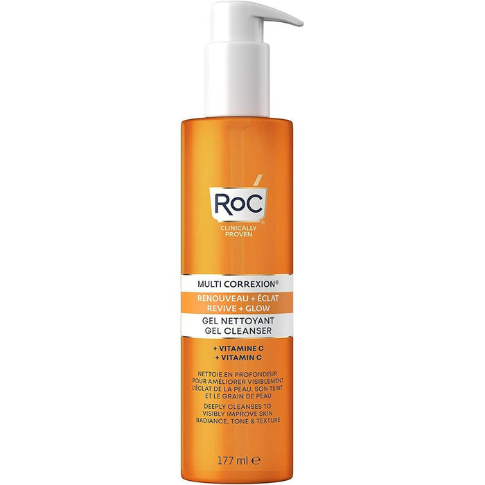 Gel Limpiador Facial Roc Revive Glow 177 ml