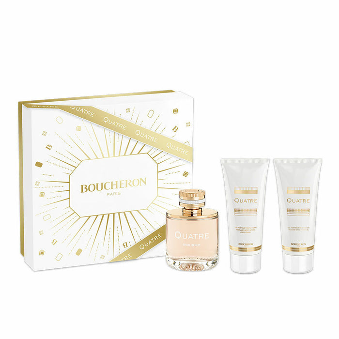 Set de Perfume Mujer Boucheron QUATRE POUR FEMME EDP 3 Piezas