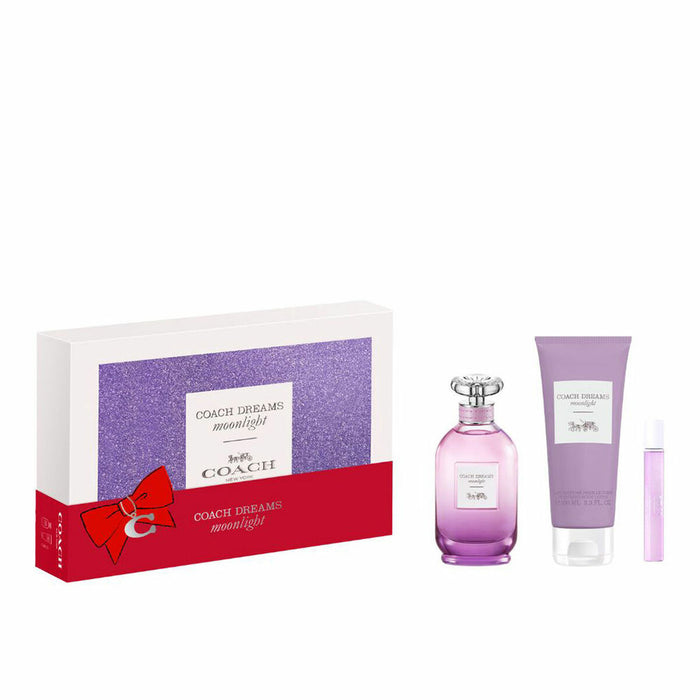 Set de Perfume Mujer Coach Dreams Moonlight 3 Piezas