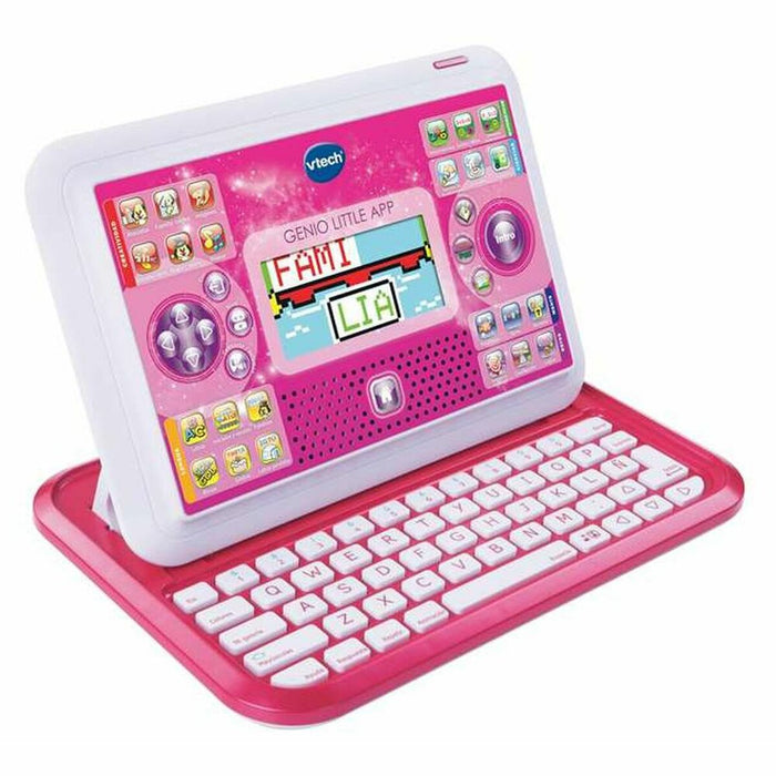 Ordenador de juguete Vtech Little App ES 18 x 26 x 4 cm Rosa