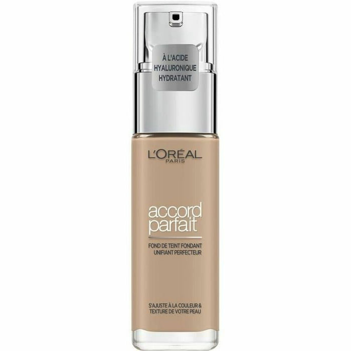 Base de Maquillaje Fluida L'Oreal Make Up Accord Parfait Nº 4.N (30 ml)