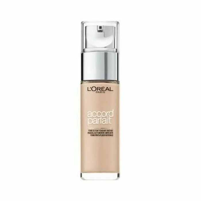 Base de Maquillaje Fluida L'Oreal Make Up Accord Parfait Nº 1.R (30 ml)