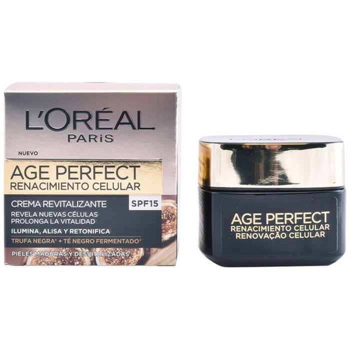 Nourishing Day Cream L'Oreal Make Up Age Perfect SPF 15 (50 ml) (50 ml)