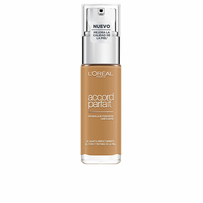 Base de Maquillaje Cremosa L'Oreal Make Up Accord Parfait 5,5N-sun (30 ml)