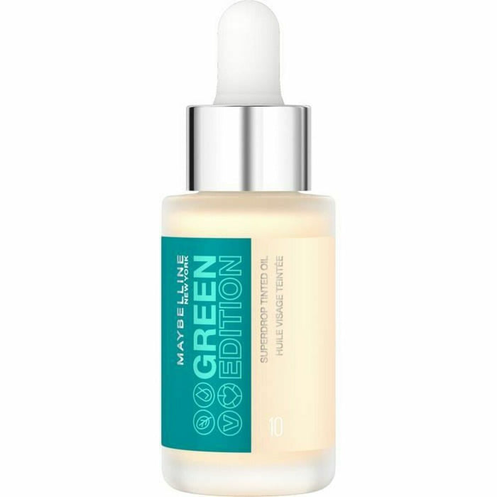 Base de Maquillaje Fluida Maybelline Green Edition Nº 10 Aceite (20 ml)