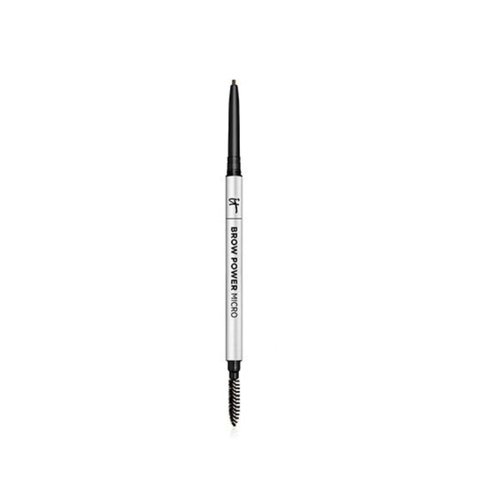 Lápiz de Cejas It Cosmetics Brow Power Micro Universal Taupe 2 en 1