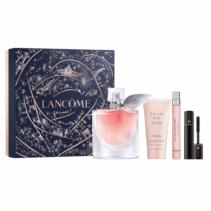 Set de Perfume Mujer Lancôme LA VIE EST BELLE EDP 4 Piezas