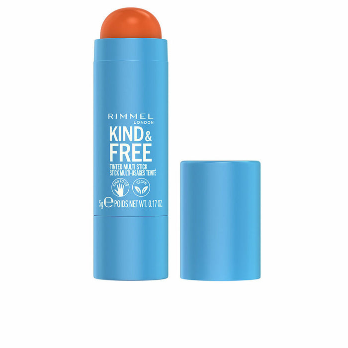 Colorete en Stick Rimmel London Kind & Free Nº 004 Tangerine dream 5 g