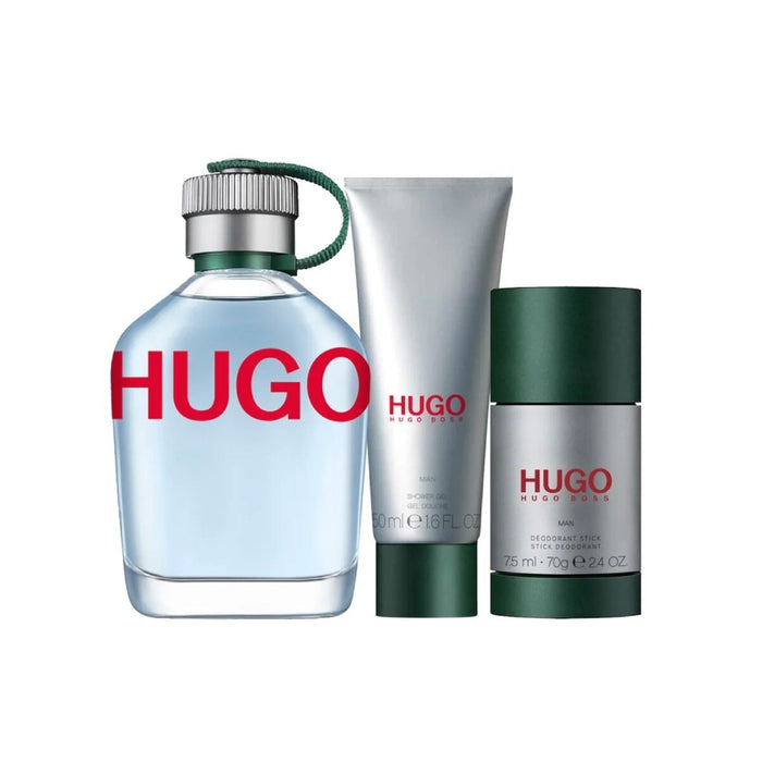 Set de Perfume Hombre Hugo Boss Hugo Man 3 Piezas