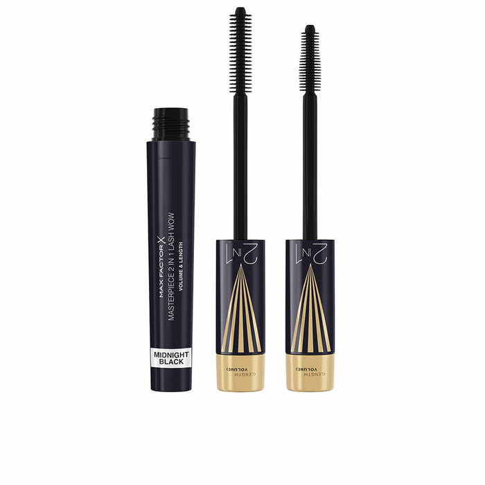 Máscara de Pestañas Max Factor Masterpiece 2 In 1 Lash Wow Nº 03 Midnight black 7 ml