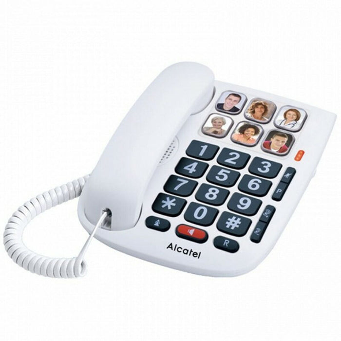 Landline Telephone Alcatel ALCATEL T MAX 10 LED White