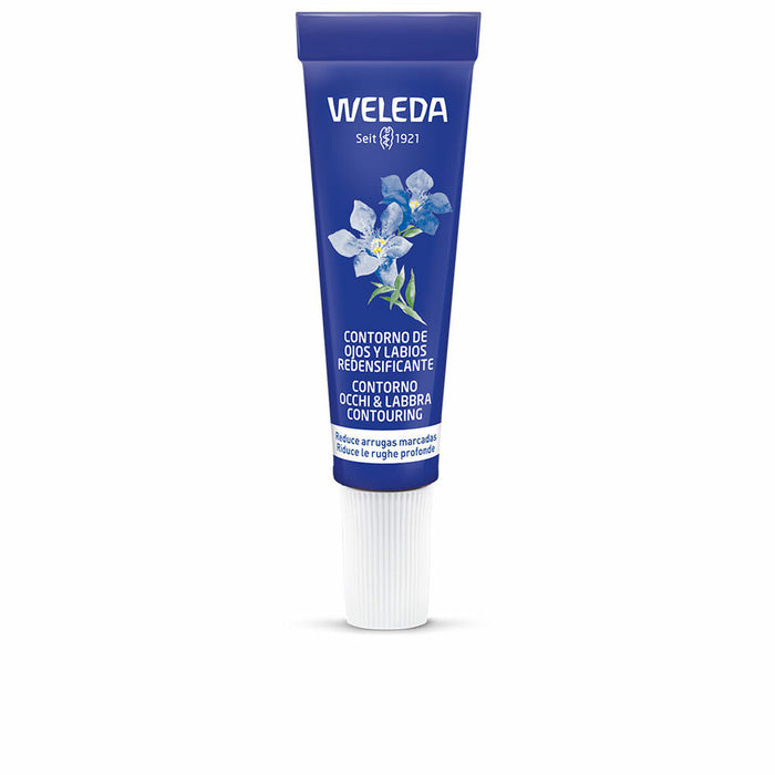 Crema Antiedad para el Contorno de Ojos y Labios Weleda Blue Gentian and Edelweiss 10 ml Redensificante