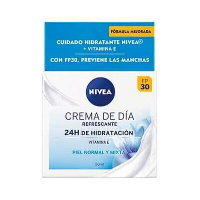 Day Cream Nivea CREMA DE DÍA REFRESCANTE Spf 30 50 ml