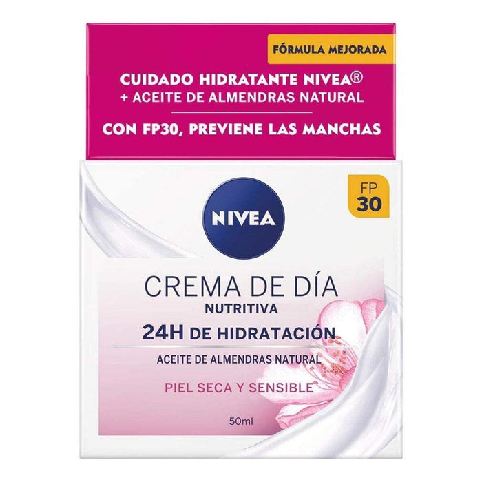 Day Cream Nivea CREMA DE DÍA NUTRITIVA Spf 30 50 ml