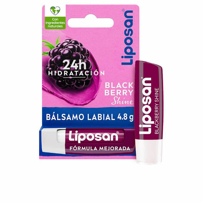 Bálsamo Labial Liposan BLACKBERRY SHINE 4,8 g