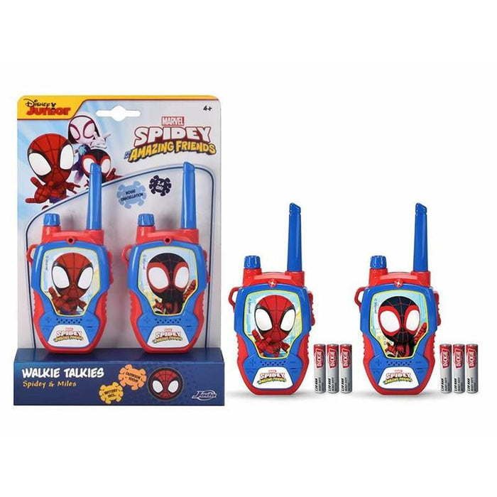 Walkie-Talkie Spidey 2,4 hz 2 Unidades