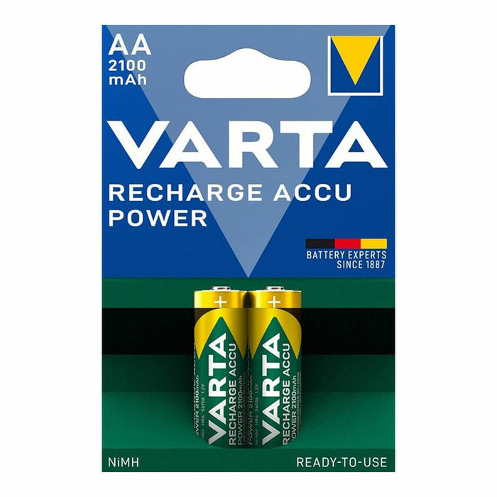 Pila Varta LONGLIFE Ni-MH AA 2100 mAh 1,2 V 1,2 V (2 Unidades)