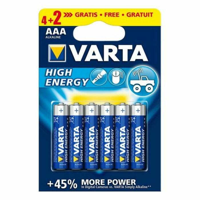 Battery Varta AAA 1,5 V 1.55 V LR03