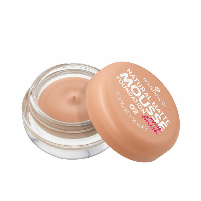 Base de Maquillaje en Mousse Essence NATURAL MATTE Nº 02 16 g