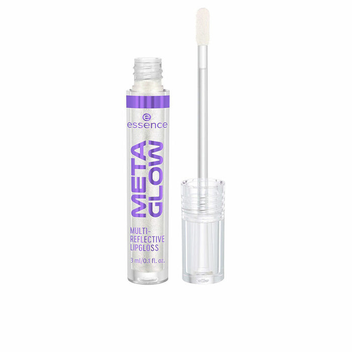 Brillo de Labios Essence Meta Glow Nº 01 Cyber Space 3 ml Iridiscente