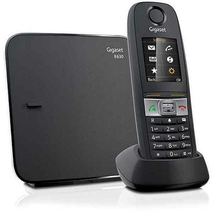 Teléfono Inalámbrico Gigaset DECT E630 Negro