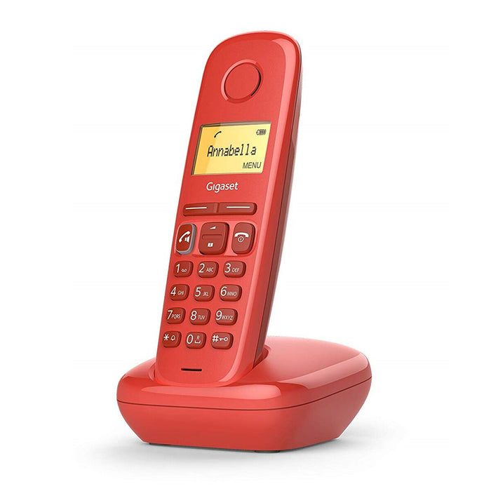 Téléphone Sans Fil Gigaset SI-A270R Sans fil 1,5" Rouge Ambre