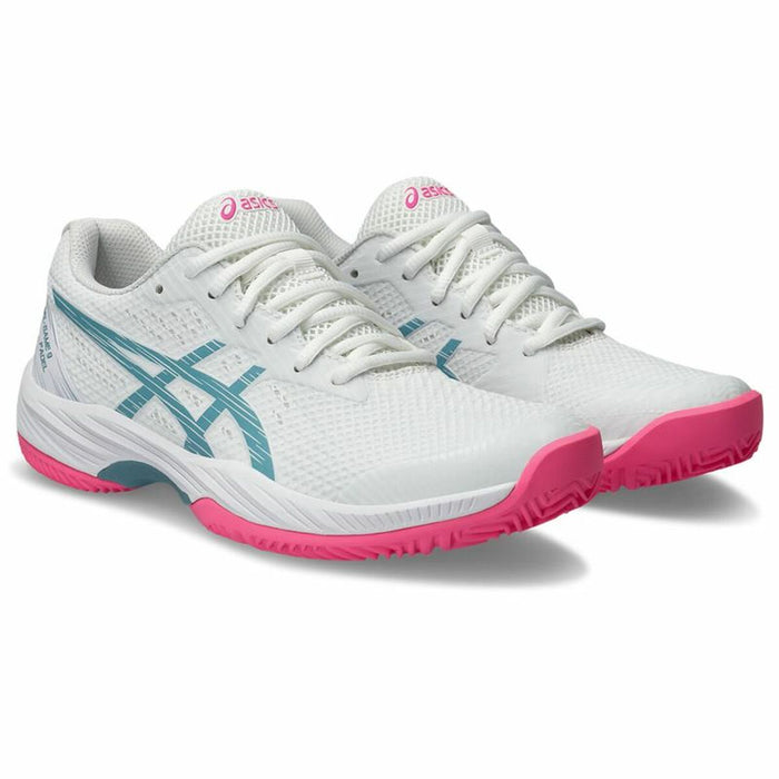 Chaussures de Padel pour Adultes Asics Gel-Game 9  Femme Blanc