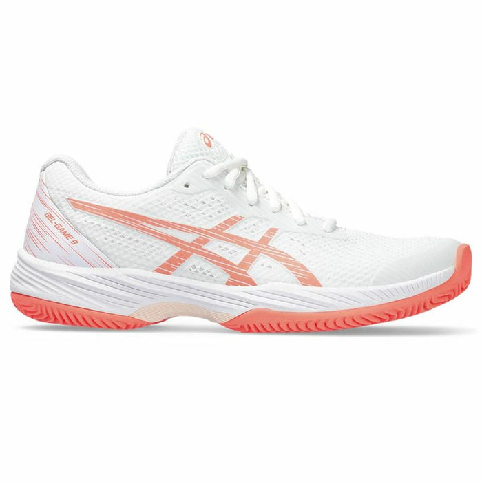 Zapatillas de Tenis para Mujer Asics Gel-Resolution 9 Clay/Oc Blanco