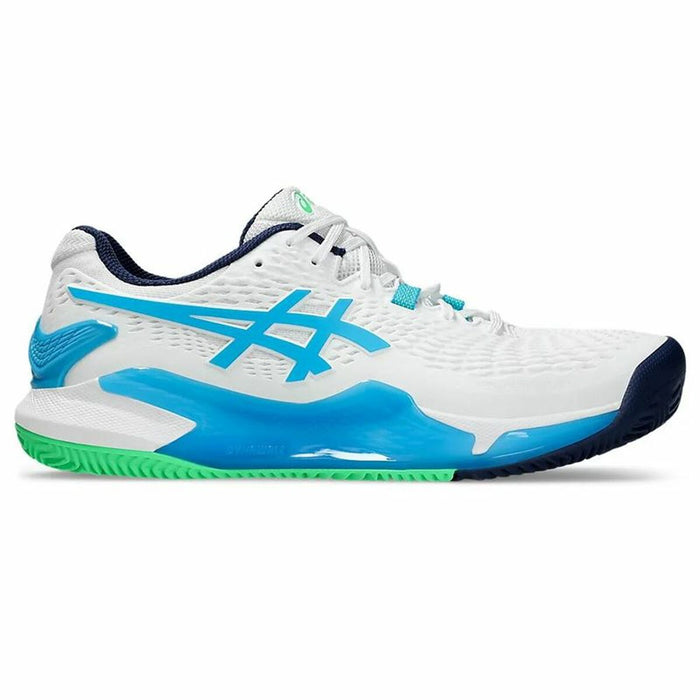 Men's Tennis Shoes Asics Gel-Resolution 9 Clay Blue White