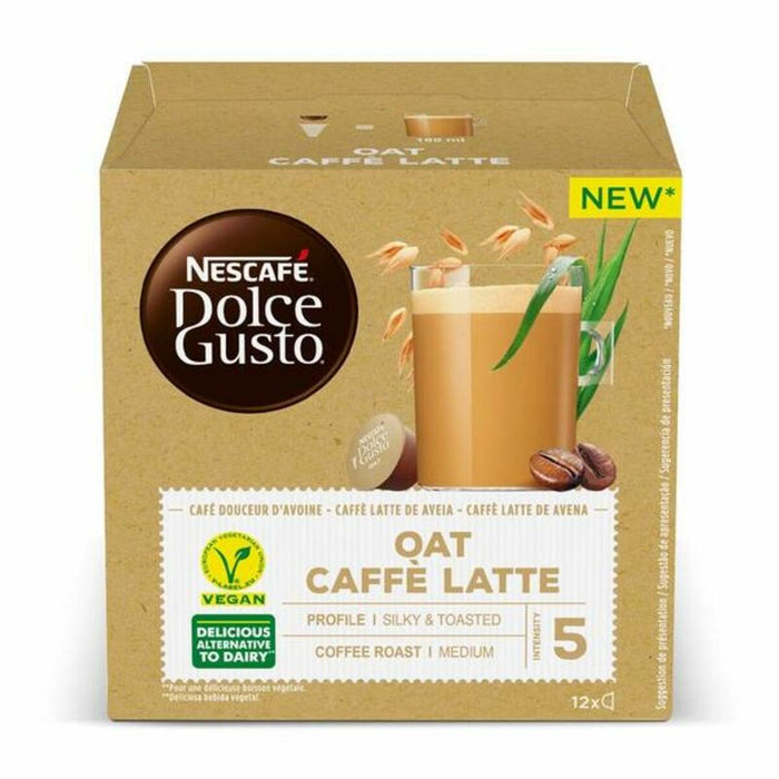 Cápsulas de Café Dolce Gusto Café con leche Avena (12 uds)