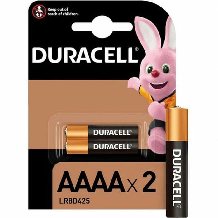 Piles Alcalines DURACELL 2 AAAA 1,5 V