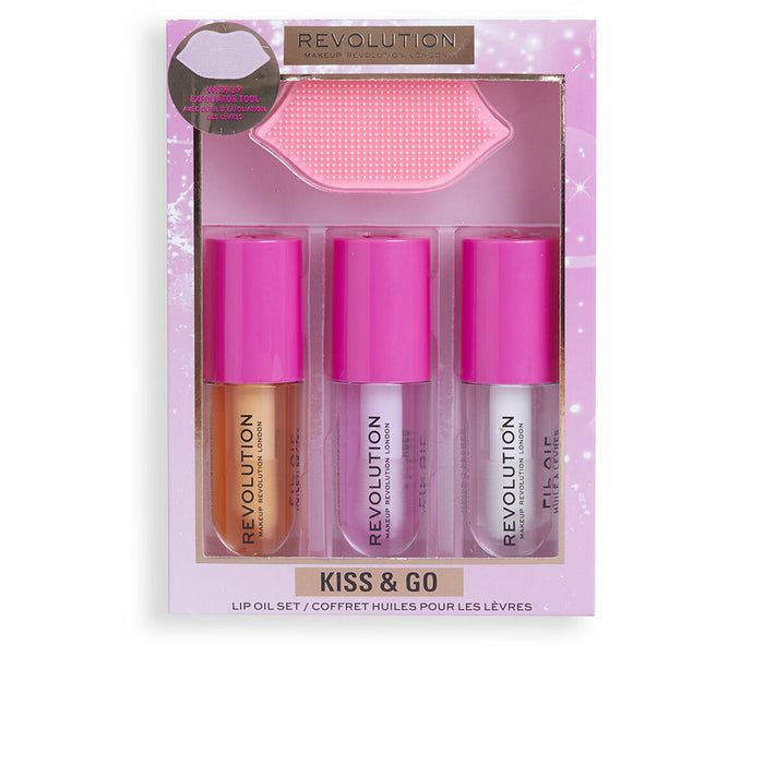 Set de Maquillaje Revolution Make Up Kiss & Go 4 Piezas