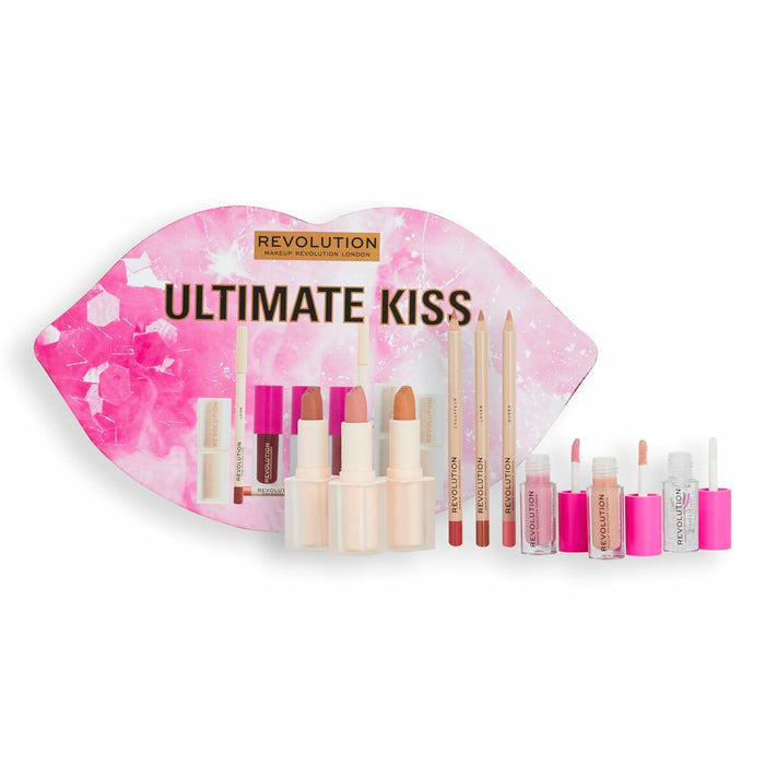 Set de Maquillaje Revolution Make Up Ultimate Kiss 9 Piezas