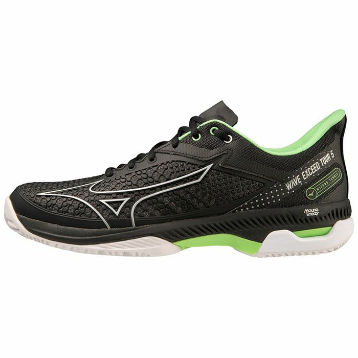 Chaussures de Padel pour Adultes Mizuno Wave Exceed Tour 5 CC Noir